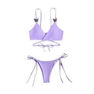 💞 2 for $15 💞 SHEIN Swim Butterfly Bikini Swimsuit Set